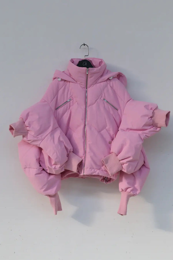 Chenpeng pink king crab down jacket cp20awj022